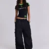 Pantalones cargo «Parachute» negros