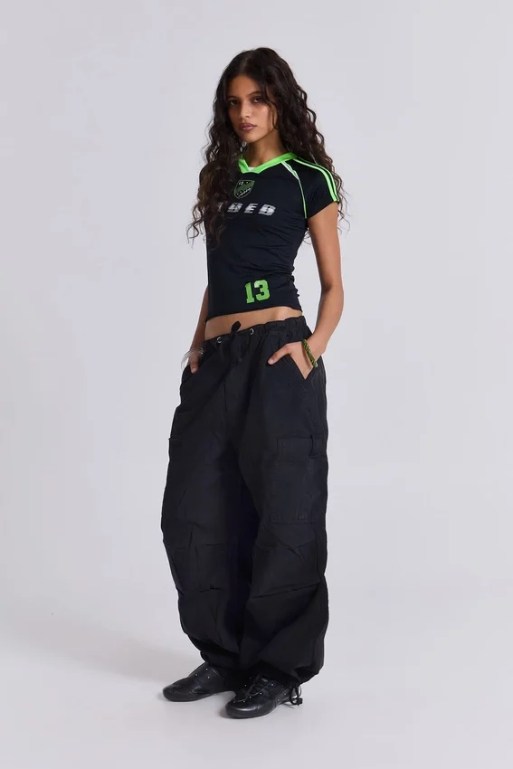 Pantalones cargo «Parachute» negros