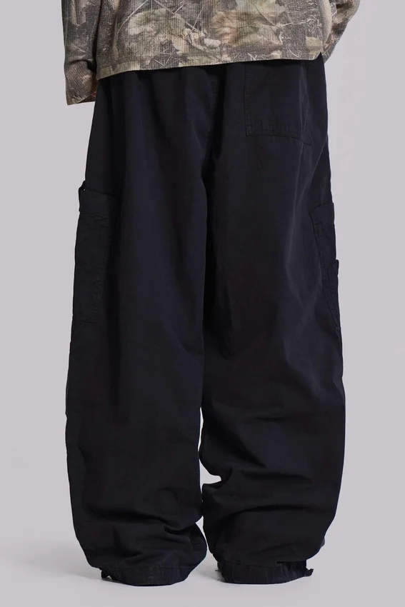 Pantalones cargo «Parachute» negros