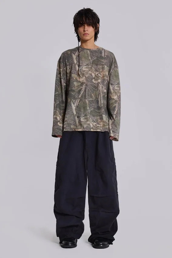 Pantalones cargo «Parachute» negros