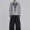 Pantalones cargo Titan negros