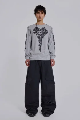 Pantalones cargo Titan negros