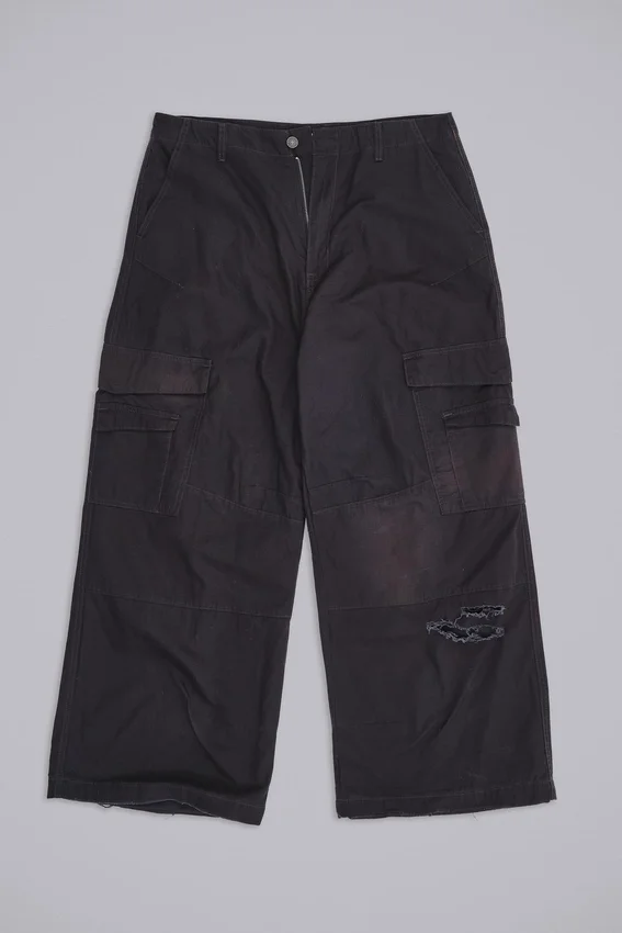Pantalones cargo Titan negros