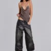 Pantalones «Colossus» de imitación de cuero de Ash