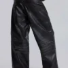 Pantalones «Colossus» de imitación de cuero de Ash
