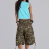 Pantalones cortos «Cadet» con estampado de camuflaje digital