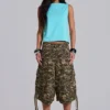 Pantalones cortos «Cadet» con estampado de camuflaje digital