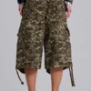 Pantalones cortos «Cadet» con estampado de camuflaje digital