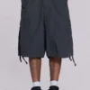 Pantalones cortos cargo «Vintage Grey Parachute»