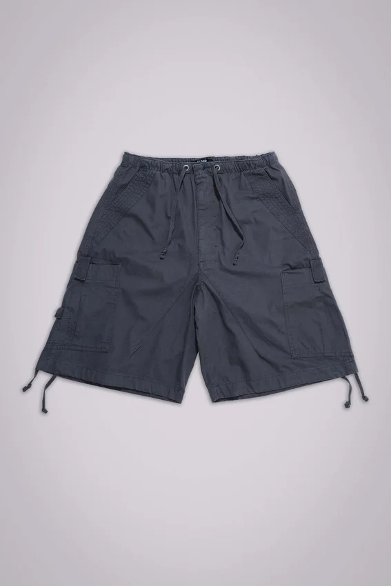 Pantalones cortos cargo «Vintage Grey Parachute»