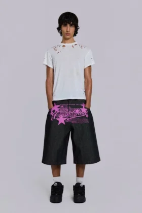 Pantalones cortos Colossus arrugados