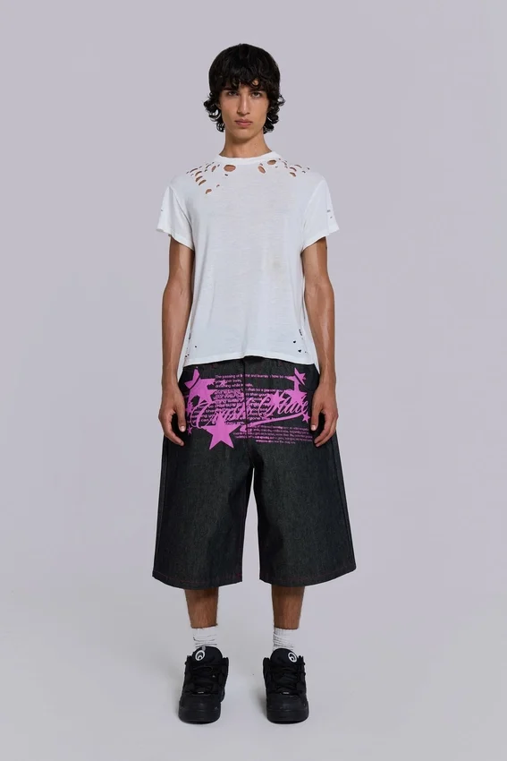 Pantalones cortos Colossus arrugados