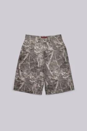Pantalones cortos Colossus con estampado de camuflaje Woodland