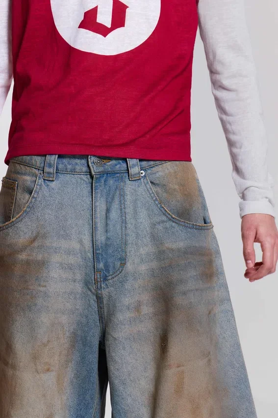 Pantalones cortos «Colossus» con lavado «Mud Wash»