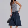 Pantalones cortos «Colossus» índigo con Union Jack