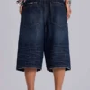 Pantalones cortos «Colossus» índigo con Union Jack