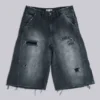 Pantalones cortos de carpintero desgastados «Skate»