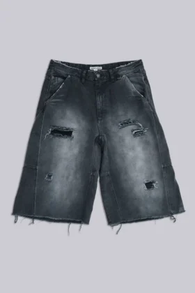 Pantalones cortos de carpintero desgastados «Skate»