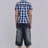 Pantalones cortos de carpintero desgastados «Skate»