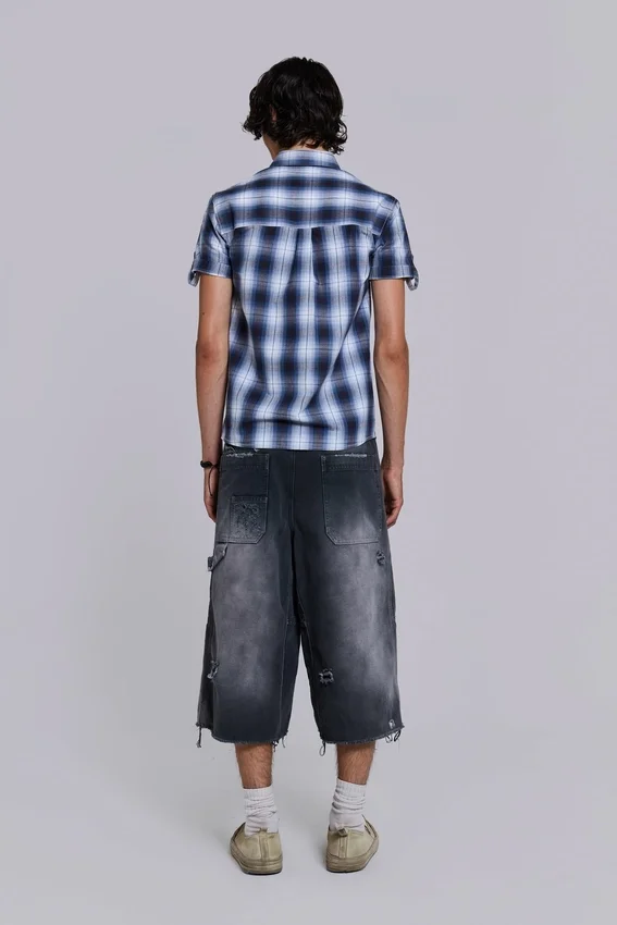 Pantalones cortos de carpintero desgastados «Skate»