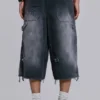 Pantalones cortos de carpintero desgastados «Skate»