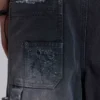 Pantalones cortos de carpintero desgastados «Skate»