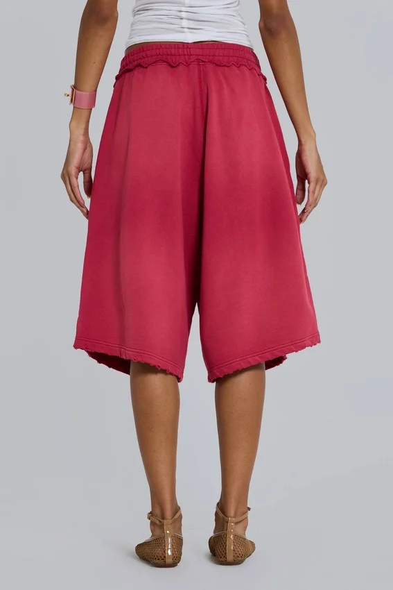 Pantalones cortos de chándal «Monster Joggers» con rayas deportivas rojas
