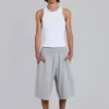 Pantalones cortos de chándal «Waffle Monster Joggers» en gris jaspeado