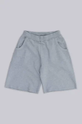 Pantalones cortos de chándal «Waffle Monster Joggers» en gris jaspeado