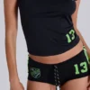 Pantalones cortos de fútbol «Black No. 13»