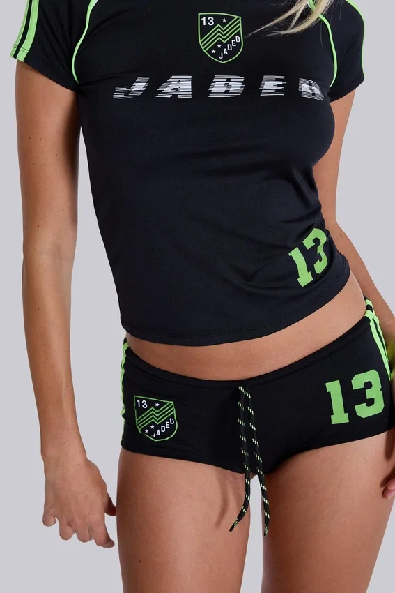 Pantalones cortos de fútbol «Black No. 13»