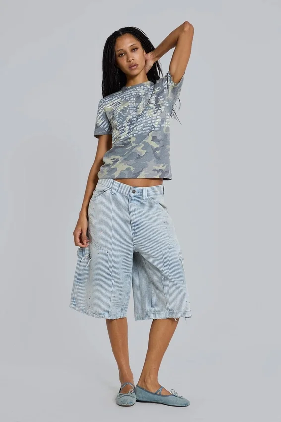 Camiseta «Skull Camo»