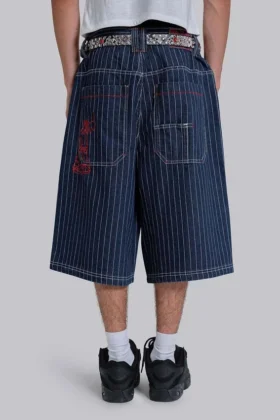 Pantalones cortos de vaqueros a rayas «Ollie»