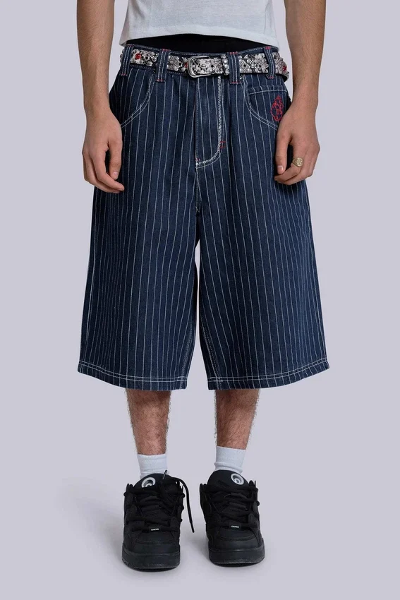 Pantalones cortos de vaqueros a rayas «Ollie»