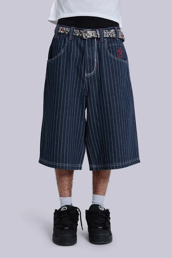 Pantalones cortos de vaqueros a rayas «Ollie»