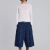 Pantalones cortos Goliath Shorts XL de denim a rayas