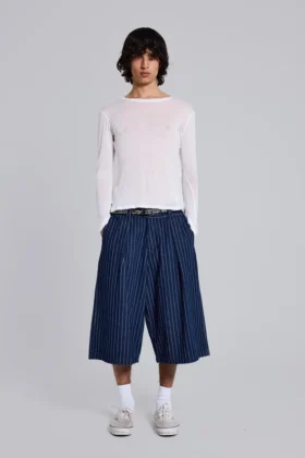 Pantalones cortos Goliath Shorts XL de denim a rayas