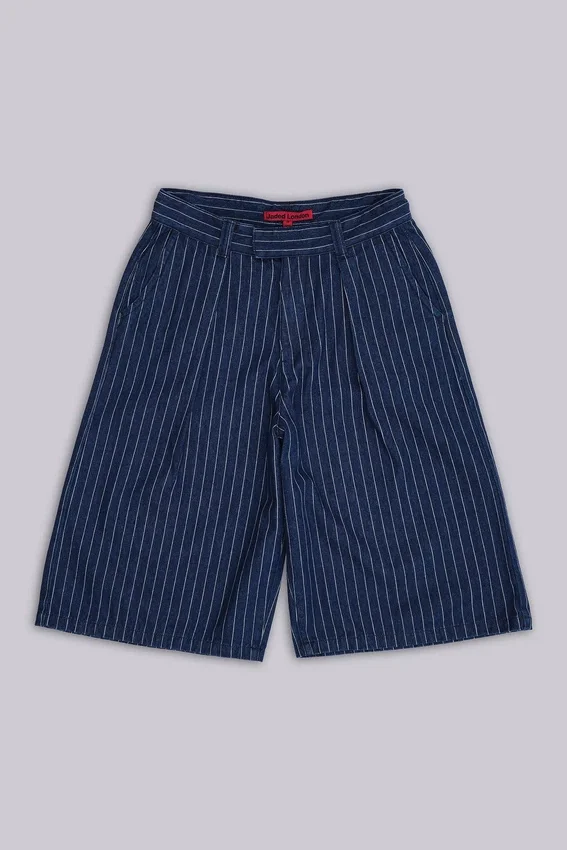 Pantalones cortos Goliath Shorts XL de denim a rayas