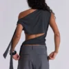 Pantalones cortos grises «Goliath» de corte entallado
