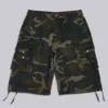 Pantalones cortos holgados con estampado de camuflaje «Guerilla»