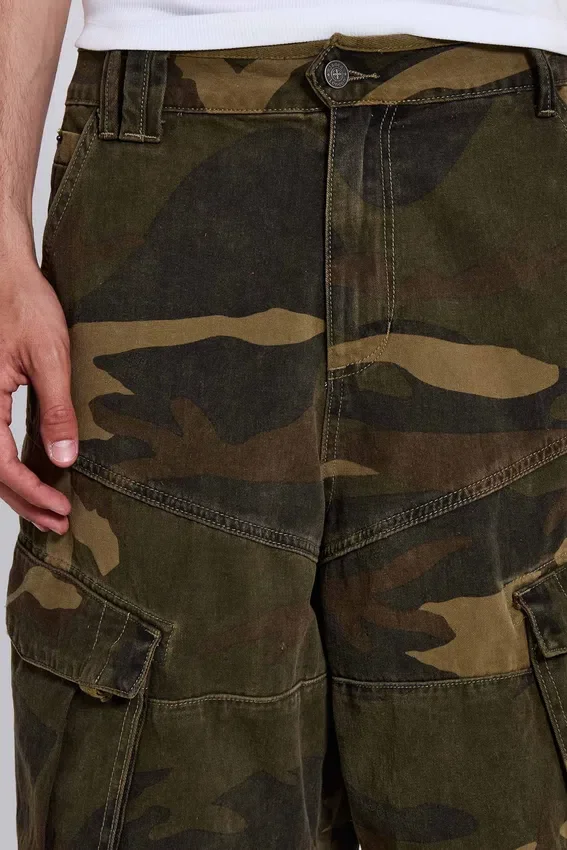 Pantalones cortos holgados de camuflaje «Cadet»