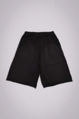 Pantalones cortos holgados de chándal «Monster Joggers» en negro lavado