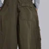 Pantalones cortos holgados de Parachute Cargo color caqui