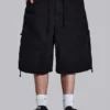 Pantalones cortos holgados de Parachute Cargo negros