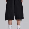 Pantalones cortos holgados de Parachute Cargo negros