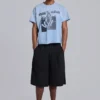 Pantalones cortos holgados entallados «Goliath» negros