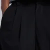 Pantalones cortos holgados entallados «Goliath» negros