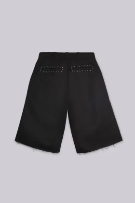 Pantalones cortos holgados Goliath negros con tachuelas, talla XL