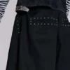 Pantalones cortos holgados Goliath negros con tachuelas, talla XL