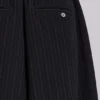 Pantalones cortos holgados «Goliath Shorts» XL a rayas finas negros